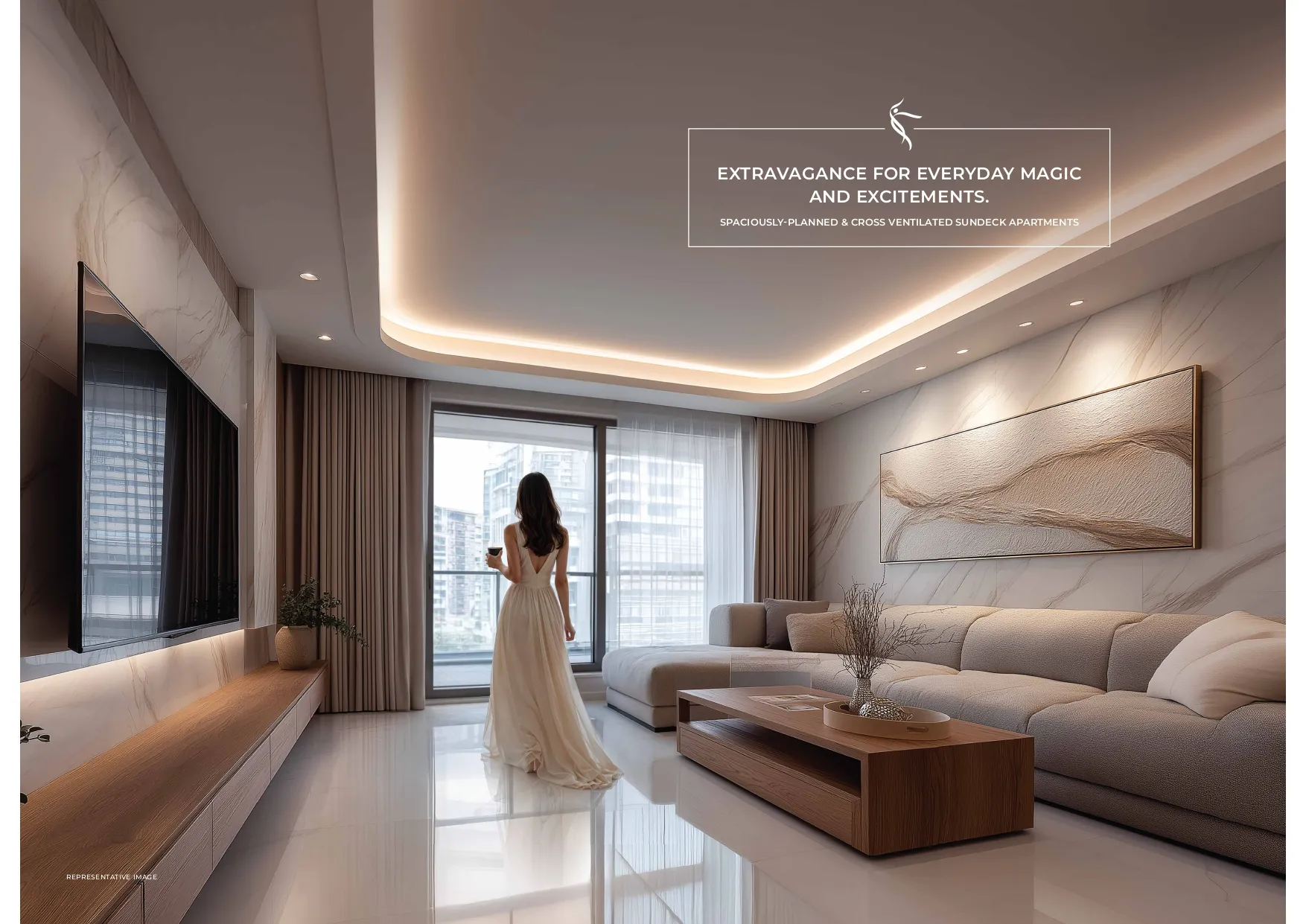 Arkade Evoke residential deck and open leisure space